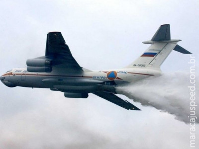 Avião que combatia incêndio desaparece na Rússia