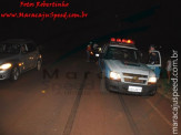 Maracaju: Bombeiros atendem ocorrência de colisão de veículo e caminhão na MS-162