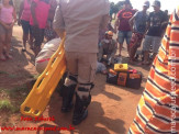 Maracaju: Colisão entre carro e moto na vila Juquita deixa motociclista com fratura grave