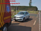 Maracaju: Colisão entre veículos na BR-267 próximo à entrada do minianel rodoviário