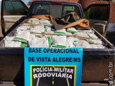 Maracaju: PRE BOP Vista Alegre apreende caminhonete Silverado carregada com insumos agrícolas contrabandeados do Paraguai