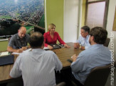 Maracaju: Em reunião no gabinete do prefeito Programa Mercado Escola foi apresentado