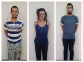 DOF apreende 610 kg de maconha, prende três autores em flagrante por tráfico de drogas e recupera carro roubado