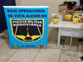 Maracaju: PRE BOP Vista Alegre apreende 10 kg de maconha que estava acondicionada em caixas de suco de laranja