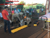 Maracaju: Coletador de material reciclável “Maia” se envolve acidente com veículo na Vila Juquita