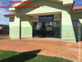 Maracaju: Vândalos destroem porta de blindex do ESF Dr. Walfrido F. Azambuja no conjunto Olídia Rocha