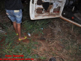 Maracaju: Capotamento na BR-267 deixa vítima gravemente ferida presa em meio à ferragens