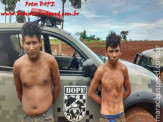 Maracaju: BOPE de Campo Grande localiza outros dois autores de furto de motocicleta ocorrido na cidade de Rio Brilhante