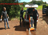 Maracaju: Corpo de Bombeiros realiza resgate de cadáver em avançado estado de decomposição no Rio Cachoeira
