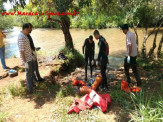 Maracaju: Corpo de Bombeiros realiza resgate de cadáver em avançado estado de decomposição no Rio Cachoeira Maracaju: Corpo de Bombeiros realiza resgate de cadáver em avançado estado de decomposição no Rio Cachoeira