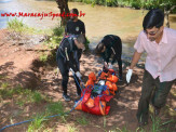 Maracaju: Corpo de Bombeiros realiza resgate de cadáver em avançado estado de decomposição no Rio Cachoeira Maracaju: Corpo de Bombeiros realiza resgate de cadáver em avançado estado de decomposição no Rio Cachoeira