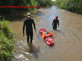 Maracaju: Corpo de Bombeiros realiza resgate de cadáver em avançado estado de decomposição no Rio Cachoeira Maracaju: Corpo de Bombeiros realiza resgate de cadáver em avançado estado de decomposição no Rio Cachoeira