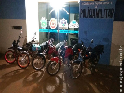 Maracaju: Polícia Militar apreende motocicletas e prende dois condutores em flagrante por dirigir embriagado e um dos autores ameaça policiais