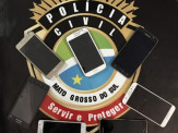 Maracaju: Polícia Civil identificar autor de furto em loja e recupera 07 aparelhos celulares