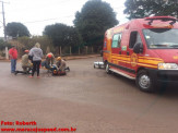 Maracaju: Colisão entre caminhonete e motocicleta deixa radialista ferido