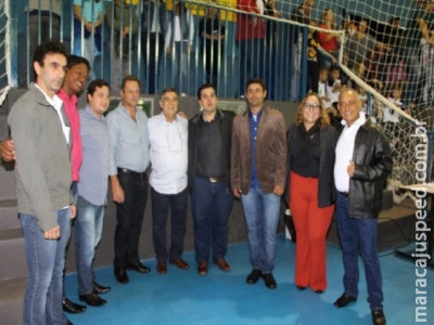 Maracaju: Vereadores participam da entrega da reforma do Ginásio Louquinho