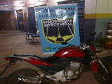 Moto furtada pega em Posto de Combustível em Maracaju é recuperada pelo BOP PRE Vista Alegre