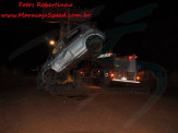 Maracaju: Indígena andando em meio a estrada ocasiona capotamento de veículo na MS-162