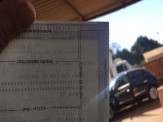Maracaju: PRE BOP Vista Alegre apreende veículo com CRLV falso e veículo com sinal identificador raspado