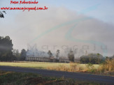 Maracaju: Bombeiros atendem ocorrência de incêndio em armazém da Lar