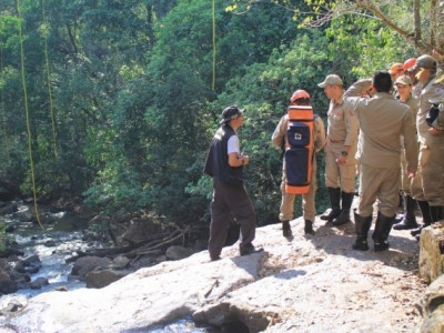 Homem achado morto em cachoeira havia desaparecido sexta, diz polícia