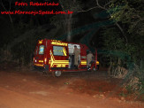 Maracaju: Bombeiros capturam Jiboia e Sucuri que comia uma galinha em área urbana