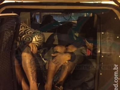 PM de Maracaju apreende em flagrante adolescentes autores de assalto PM de Maracaju apreende em flagrante adolescentes autores de assalto