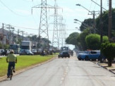 Despejo de famílias de área privada invadida interdita a avenida Guaicurus Despejo de famílias de área privada invadida interdita a avenida Guaicurus