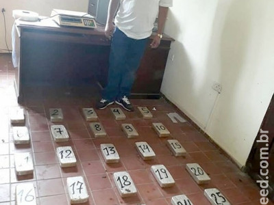 Ex-juiz é preso com 30 quilos de cocaína que seriam levados para Corumbá