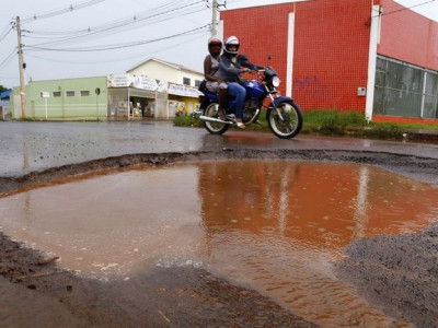ATENÇÃO: Leitores listam 10 buracos mais perigosos de Campo Grande