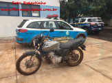 Maracaju: Moto com GLP é furtada e Polícia Militar imediatamente fecha o registro, recuperando o produto