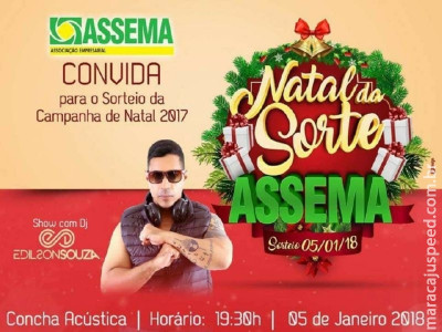 Maracaju: "Campanha Natal da Sorte Assema" realizou sorteio na noite de ontem