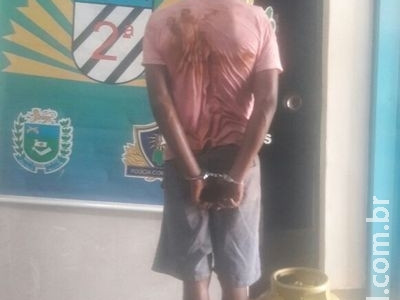 Maracaju: Homem é preso em flagrante após furtar um botijão de gás