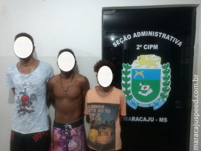 Maracaju: PM apreende três adolescentes por portar drogas para consumo pessoal no CEPE da Vila Margarida