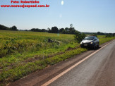 Maracaju: Veículo capota na BR-267 deixa uma vítima fatal e jovem presa em meio a ferragens