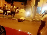 Maracaju: Bombeiros atendem acidente em que motociclista fica em estado grave