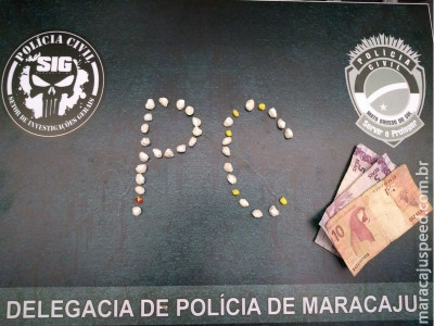 Polícia Civil de Maracaju fecha “boca de fumo” na Vila Vicentina