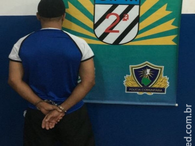 Polícia Militar de Nova Alvorada do Sul cumpre mandado de prisão durante blitz de trânsito