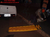 Maracaju: Jovens sofrem acidente na Rua 11 de Junho