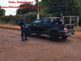 Maracaju: Polícia Militar recupera terceiro veículo furtado em operação na rodovia MS-162, veículo havia fugido Maracaju: Polícia Militar recupera terceiro veículo furtado em operação na rodovia MS-162, veículo havia fugido