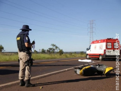 Acidente na BR-262 entre moto e carreta matou homem de 39 anos