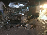 Fotos acidente na rodovia MS-157, condutor de carreta e carreta são localizados pela PRE