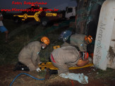 Maracaju: Bombeiros atendem ocorrência de tombamento de carreta carregada com pó de pedra na BR-267 Maracaju: Bombeiros atendem ocorrência de tombamento de carreta carregada com pó de pedra na BR-267