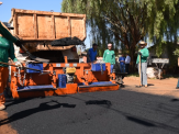 Mini-usina de asfalto começou a funcionar em Maracaju