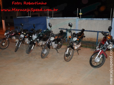 Maracaju: Polícia Militar apreende mais de 10 motocicletas que estavam transitando irregularmente