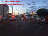 Maracaju: Veículos se envolvem em acidente ao pararem em semáforo na região central