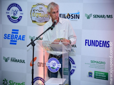 Diretor da Famasul destaca desenvolvimento do Agro durante abertura da Expopar e Expoleite 2018
