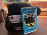 Maracaju: Base PRE Vista Alegre apreende veículo carregado com cigarros contrabandeados, após perseguição tática pela MS-164 Maracaju: Base PRE Vista Alegre apreende veículo carregado com cigarros contrabandeados, após perseguição tática pela MS-164