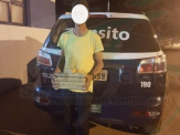 Maracaju: Polícia Militar prende homem por tráfico de drogas. Autor foi preso em flagrante em itinerário na entrada da cidade