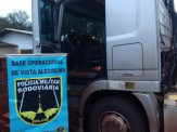 Maracaju: Base PRE Vista Alegre apreende carreta carregada com 550 caixas de cigarros contrabandeados Maracaju: Base PRE Vista Alegre apreende carreta carregada com 550 caixas de cigarros contrabandeados